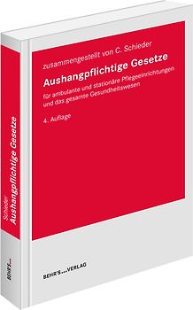 Aushangpflichtige Gesetze