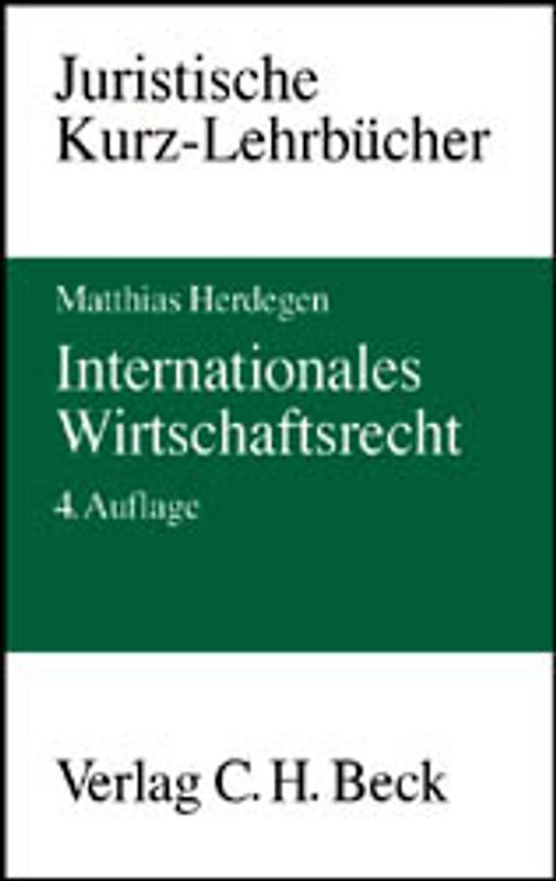 Internationales Wirtschaftsrecht