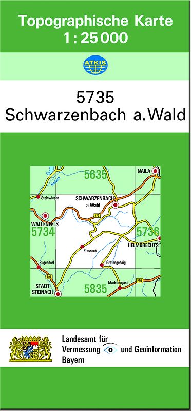 TK25 5735 Schwarzenbach a.Wald