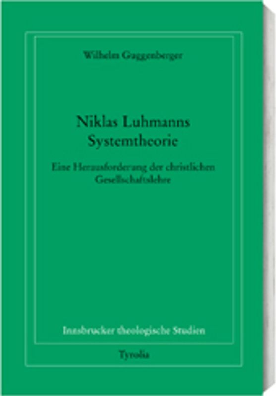 Niklas Luhmanns Systemtheorie
