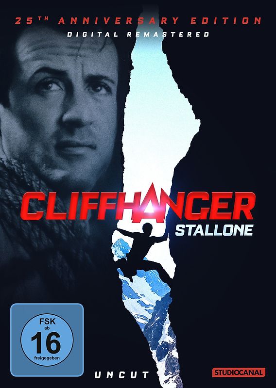 Cliffhanger [25th Anniversary Edition, Uncut, Digital Remastered] DVD