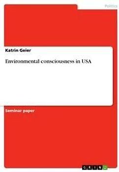 Environmental consciousness in USA