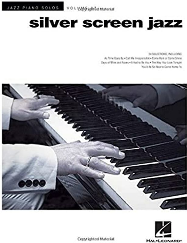 Silver Screen Jazz: Jazz Piano Solos Series Volume 37 (Jazz Piano Solos, 37)