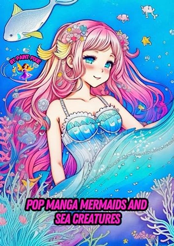 Pop Manga Mermaids And Sea Creatures