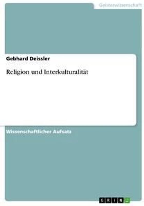Religion und Interkulturalität