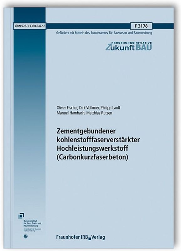 Zementgebundener kohlenstofffaserverstärkter Hochleistungswerkstoff (Carbonkurzfaserbeton)