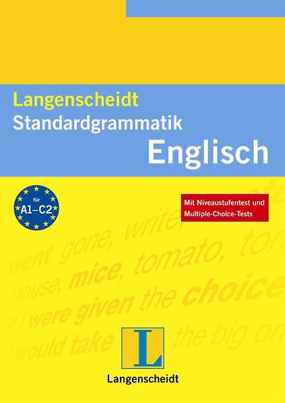 Langenscheidt Standardgrammatik Englisch