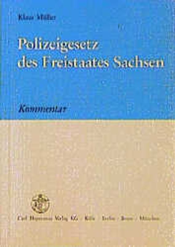 Polizeigesetz des Freistaates Sachsen