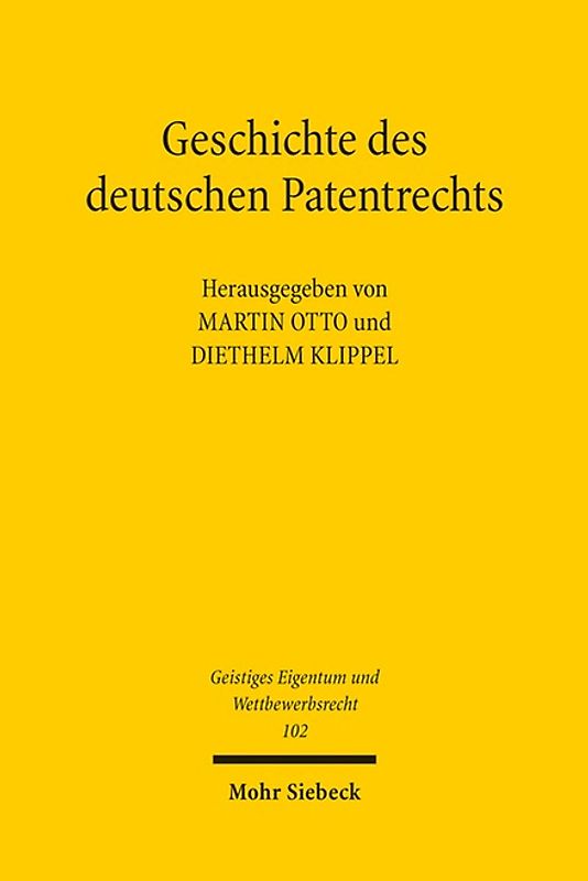 Geschichte des deutschen Patentrechts