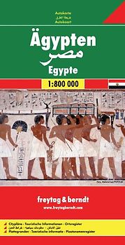 freytag & berndt Straßenkarte Ägypten 1:800.000