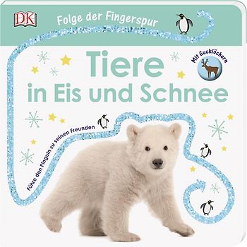Folge der Fingerspur. Tiere in Eis und Schnee