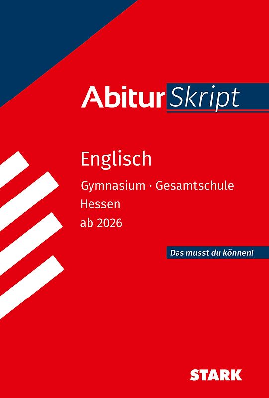 STARK Englisch - AbiturSkript Hessen 2026