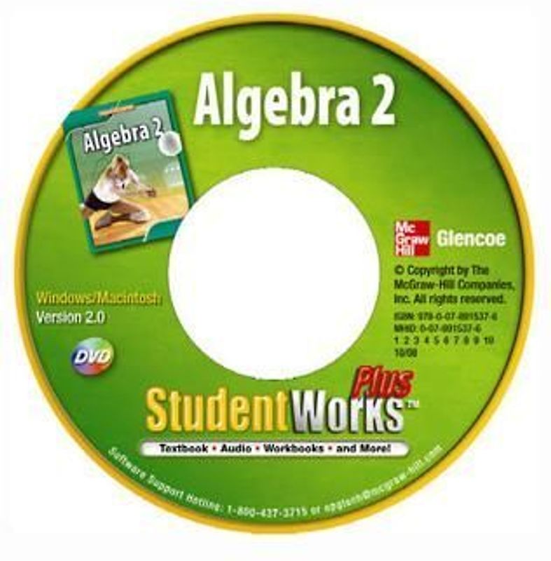 Algebra 2, Studentworks Plus DVD