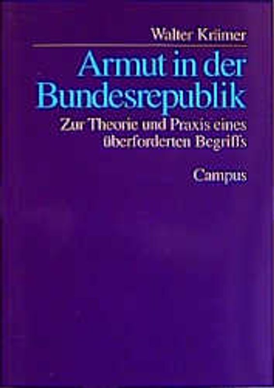 Armut in der Bundesrepublik