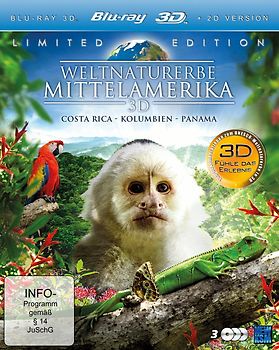 Weltnaturerbe 3D - Mittelamerika [3 Discs] 3D Blu-ray Disc