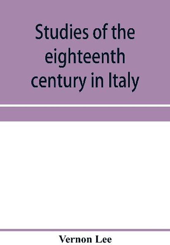 Studies of the eighteenth century in Italy