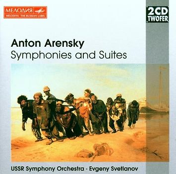 Evgeny Svetlanov - Two CD Twofer - Arensky (Sinfonien und Suiten)