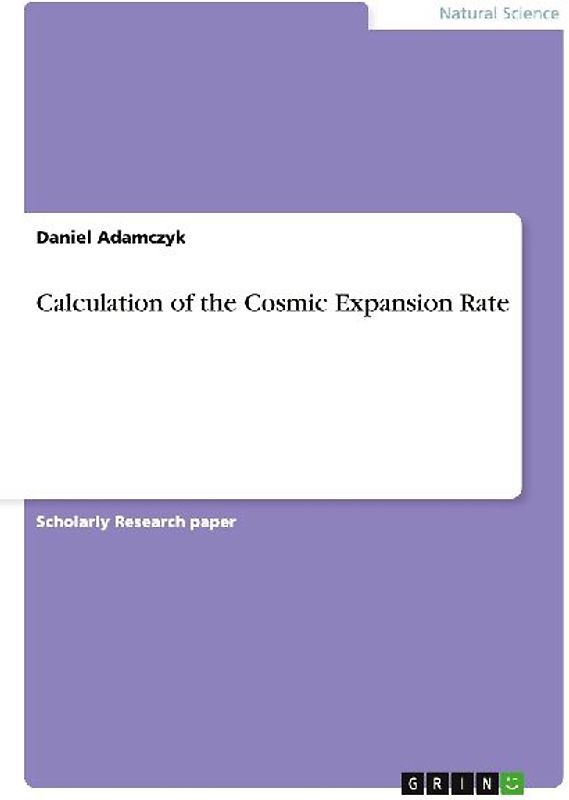 Calculation of the Cosmic Expansion Rate