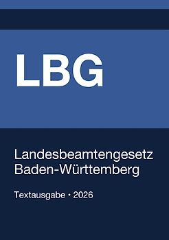 LBG BW - Landesbeamtengesetz Baden-Württemberg 2026