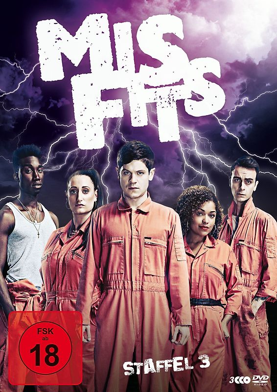 Misfits - Staffel 3 [3 DVDs] DVD