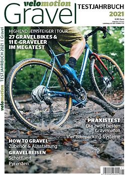Gravel Velomotion Testjahrbuch 2021