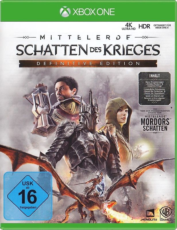 Mittelerde: Schatten des Krieges [Definitive Edition] Xbox One