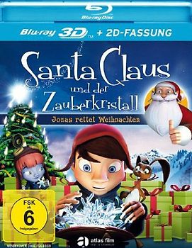 Santa Claus und der Zauberkristall [3D] 3D Blu-ray Disc