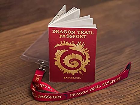 Dragon Trail Passport Barcelona: Passaport de la Ruta dels Dracs de Barcelona