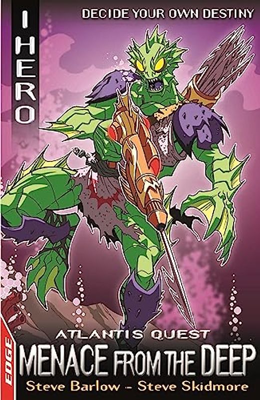 Menace From The Deep: Atlantis Quest 1 (EDGE: I HERO: Quests, Band 9)