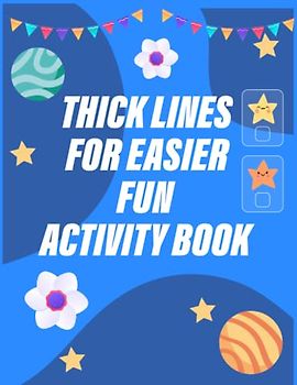 Thick Lines For Easier Fun Activity Book: Easy-to-Read Word Search Book for Older Adults with Low Vision, Dementia and Alzheimer's Patients Elderly ... Activity Book for Visually Impaired Seniors