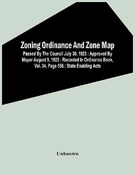 Zoning Ordinance And Zone Map