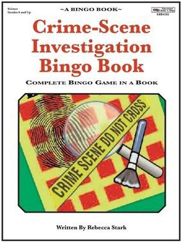 Crime-Scene Investigation Bingo Book: Complete Bingo Game In A Book