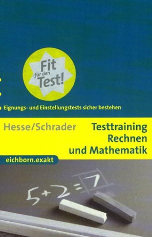 Testtraining Rechnen und Mathematik