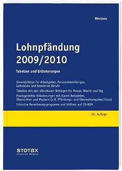 Lohnpfändung 2009/2010