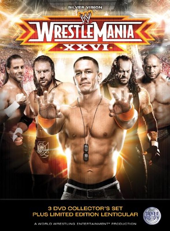 WWE - Wrestlemania 26 [UK Import, 3 DVDs] DVD