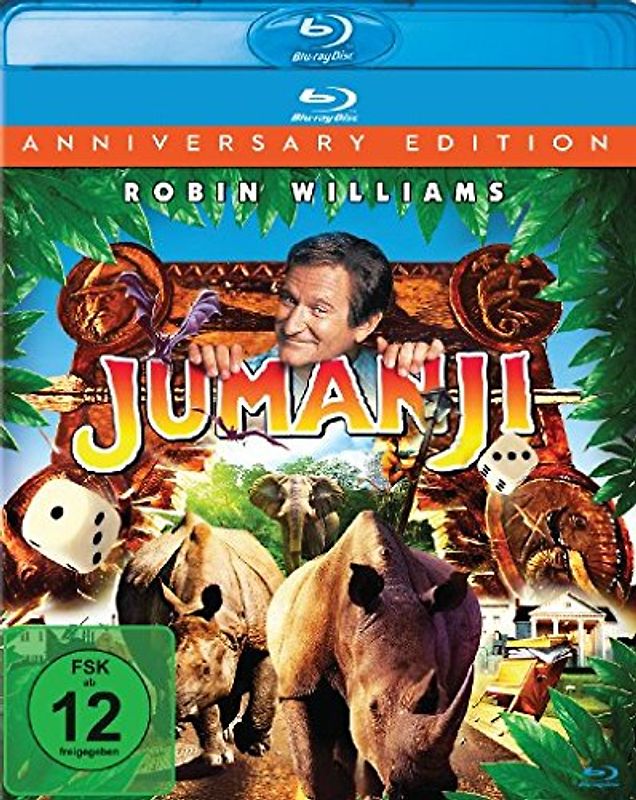 Jumanji [Anniversary Edition] Blu-ray Disc