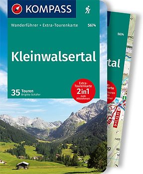 KOMPASS Wanderführer Kleinwalsertal, 35 Touren
