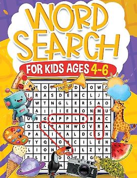 Word Search for Kids Ages 4-6  Volume 2