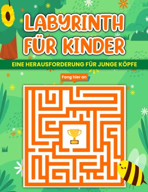 Labyrinth-Buch für Kinder: Eine Herausforderung für junge Köpfe