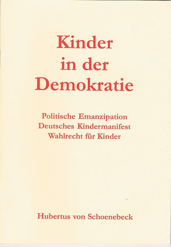 Kinder in der Demokratie