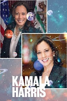 Kamala Harris Notebook: Great Notebook for School or as a Diary, Lined With 110 Pages. Notebook that can serve as a Planner, Journal, ... Drawings. (Kamala Harris Notebooks)