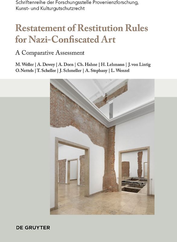 Restatement of Restitution Rules for Nazi-Confiscated Art