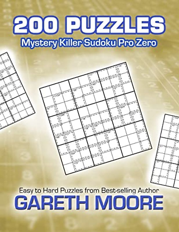 Mystery Killer Sudoku Pro Zero: 200 Puzzles