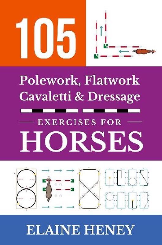 105 Polework, Flatwork, Cavaletti & Dressage Exercises for Horses