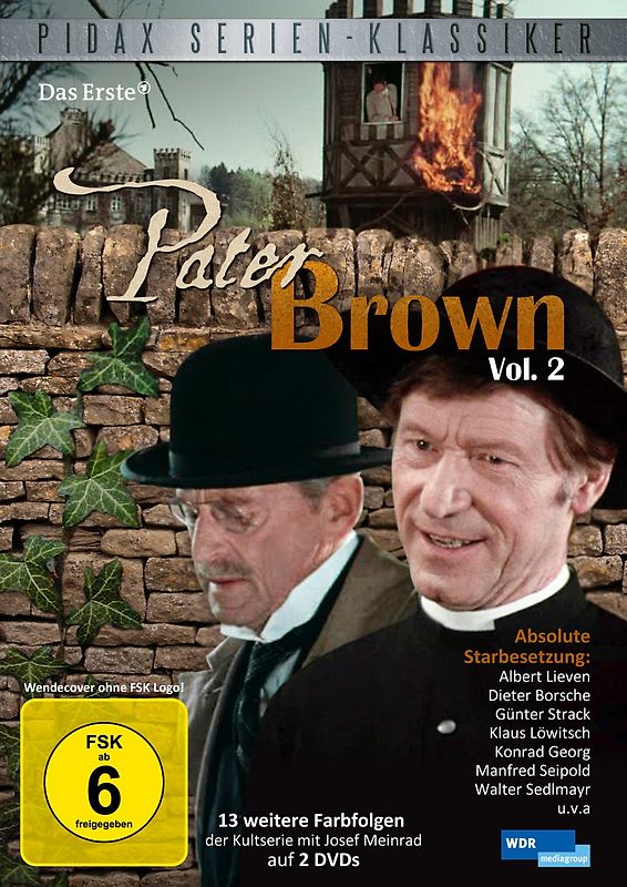 Pater Brown, Vol 2 (13 weitere Farbfolgen mit Josef Meinrad) [2 DVDs] - G.K. Chesterton DVD