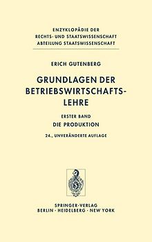 Grundlagen der Betriebswirtschaftslehre