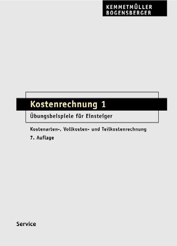 Kostenrechnung I