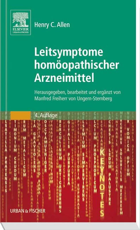 Leitsymptome homöopathischer Arzneimittel