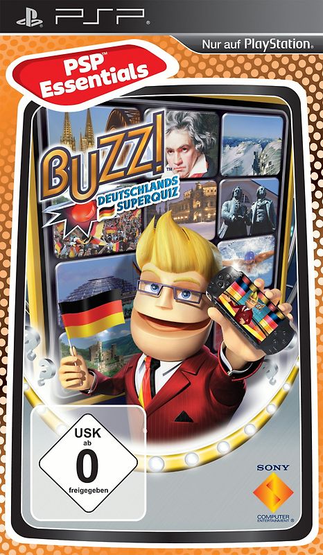 Buzz!: Deutschlands Superquiz [Essentials] PlayStation Portable