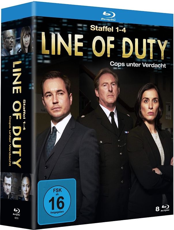 Line of Duty - Cops unter Verdacht, Staffel 1-4 [8 Discs] Blu-ray Disc